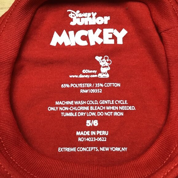 MICKEY MOUSE Little Boys, Toddler Long Sleeve Top - Picture 4 of 5